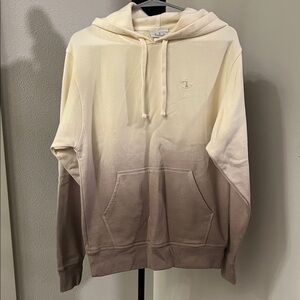 Champion Beige and Taupe Ombre Hoodie